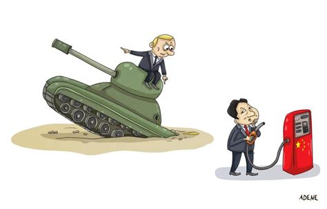 Putin-Xi Jinping meeting | Cartoon Movement