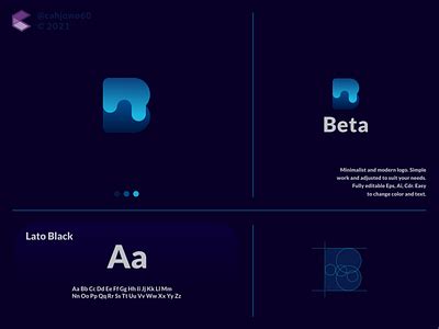 Beta logo by hif design on Dribbble