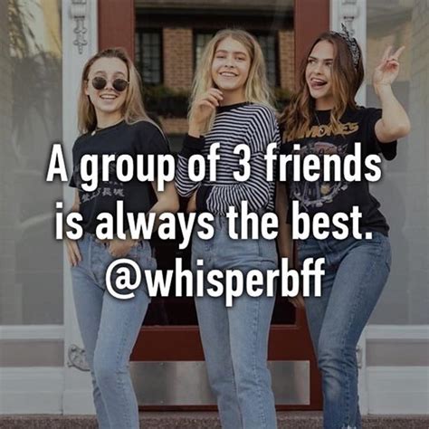 @whisperbff | Friend quotes for girls, Three best friends quotes, Best friend quotes funny