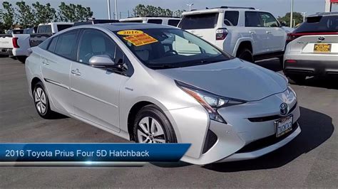 2016 Toyota Prius Four 5D Hatchback Yuba City Oroville Roseville Sacramento Chico - YouTube