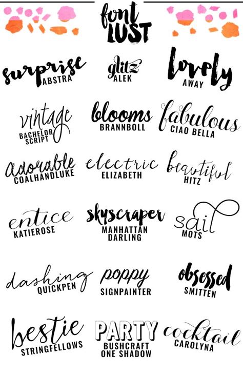 17 Best images about » Font Names on Pinterest | Font combos, Great ...