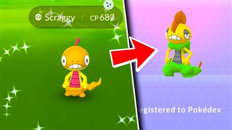 I FOUND THE NEWEST SHINY POKÉMON IN POKÉMON GO! How to get Shiny Scraggy - YouTube