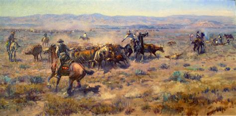 Viático de Vagamundo: Cowboys by Charles Marion Russell