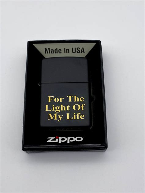 Engraved ZIPPO Lighter Custom Personalized Engravable Husband - Etsy