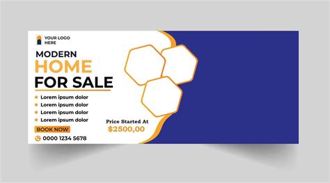 real estate banner template 13480791 Vector Art at Vecteezy