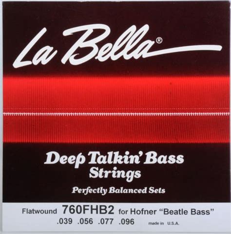 La Bella Strings for Hofner Bass | Parts Is Parts - Guitar Parts ...