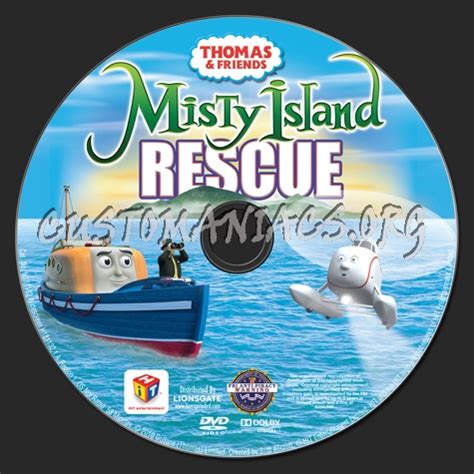 Thomas & Friends: Misty Island Rescue dvd label - DVD Covers & Labels ...