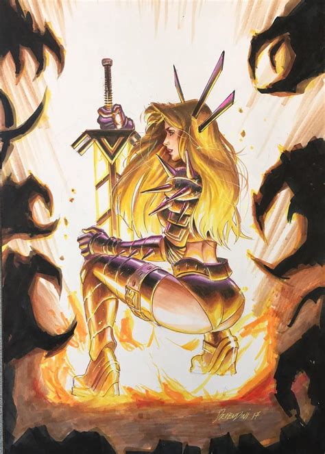 Magik marvel, Comic art, Superhero art