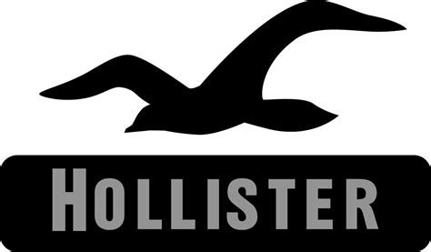 Hollister Co Logo Black and White – Brands Logos