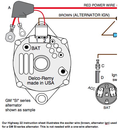 100 Amp Gm Alternator Wiring