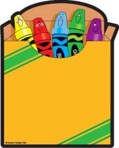 Crayola Crayons Box | Free download on ClipArtMag
