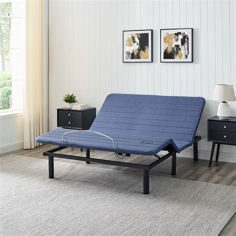 Mainstays Power Adjustable Metal Platform Bed Base with Wireless Remote Control, Queen - Walmart.com