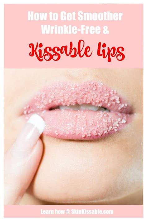 How to get rid of lip wrinkles with the best treatments and DIY lip remedies. Get smoother and ...