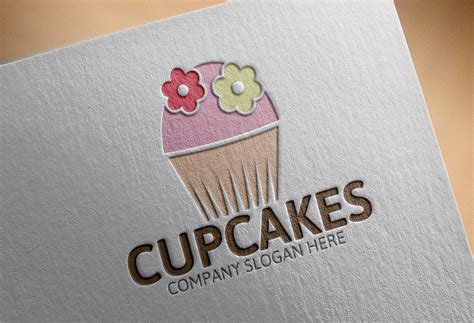 Cupcake Logo -30%off | Creative Logo Templates ~ Creative Market