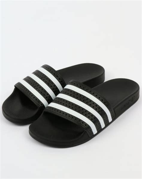 Adidas Adilette Sliders Black/White,sandals,pool,mens