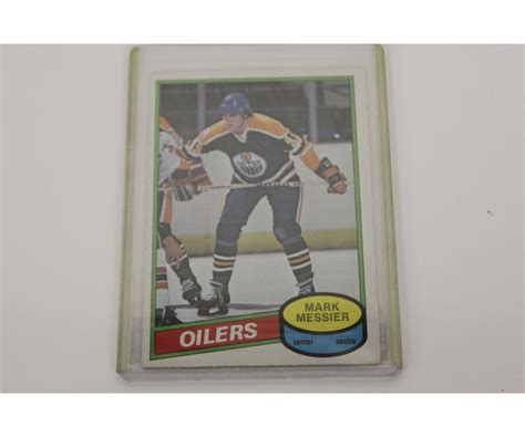 1980-81 O-PEE-CHEE #289 MARK MESSIER ROOKIE CARD - Able Auctions