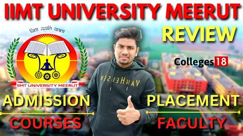 IIMT University Meerut: Review | Call 7831888000 for Admission | Placement, Campus Tour ...