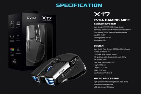 EVGA X17 8000Hz Gaming Mouse Review - PCTestBench