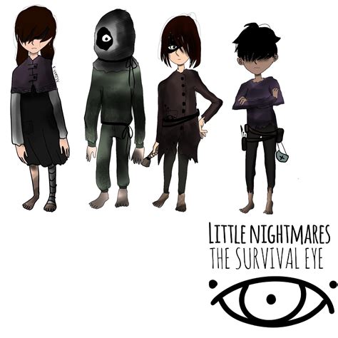 Little nightmares:the survival eye comic, The characters : r ...