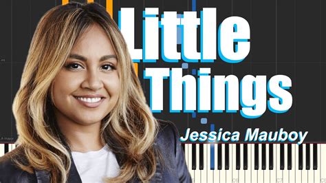 Little Things - Jessica Mauboy (Piano Tutorial) - YouTube