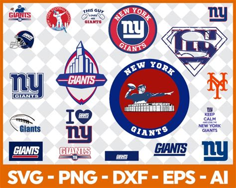 Free New York Giants Svg Bundle, Giants Logo Svg