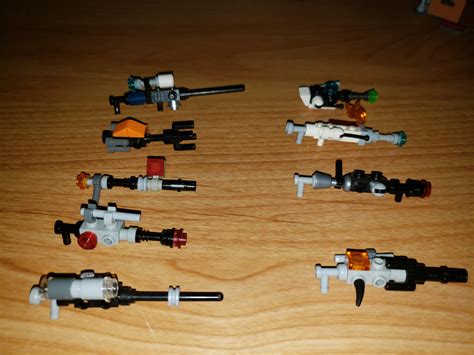 Some lego star wars custom guns I made, what do you think/would change? : r/legostarwars