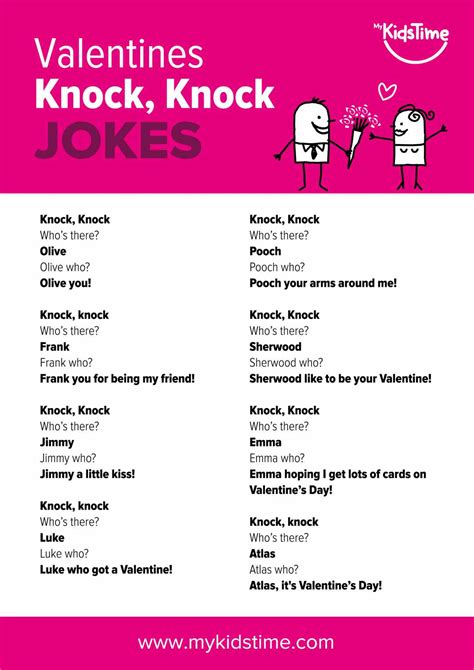 Kids Will Love These Hilarious Valentine Knock Knock Jokes!