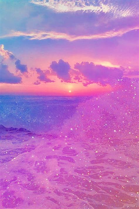 Blue Purple Pink Sunset posted by Samantha Sellers, beach pink purple blue sunset HD phone ...