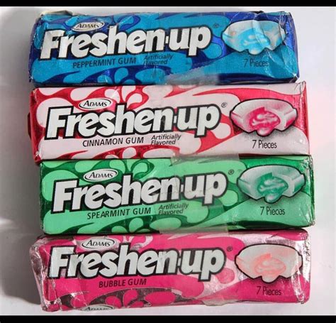 Freshen Up Gum (History, Flavors & Commercials) - Snack History