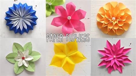 6 Easy Ways To Make Paper Flowers | Best Flower Site