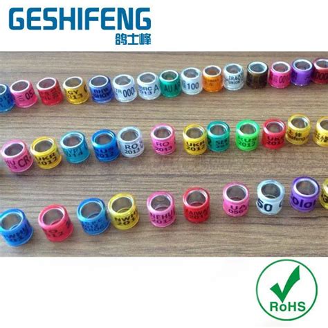 12mm racing pigeon rings 200pcs free shipping,free design-in Bird Cages & Nests from Home ...