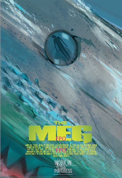 THE MEG- Movie Poster vector concepts :: Behance