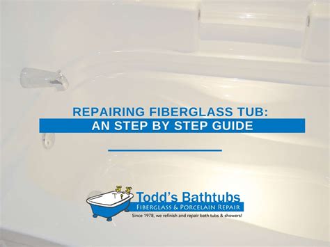 Repairing Fiberglass Tub: An Step By Step Guide