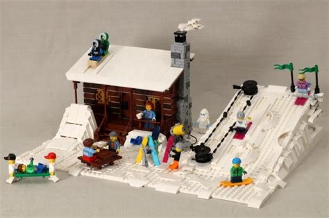 LEGO IDEAS Ski Chalet Project Creation Achieves 10 000 Supporters - Toys N Bricks