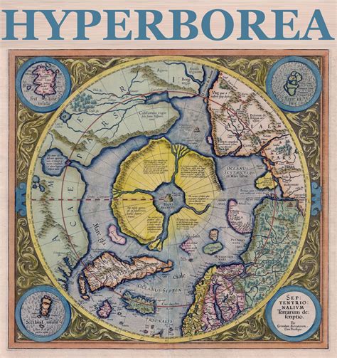 Hyperborea. Download Ebook in Pdf Format - Etsy | Map, Earth map, Cartography