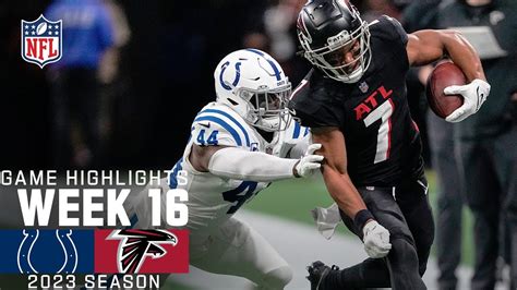 Indianapolis Colts vs. Atlanta Falcons Game Highlights | NFL 2023 Week 16 - YouTube