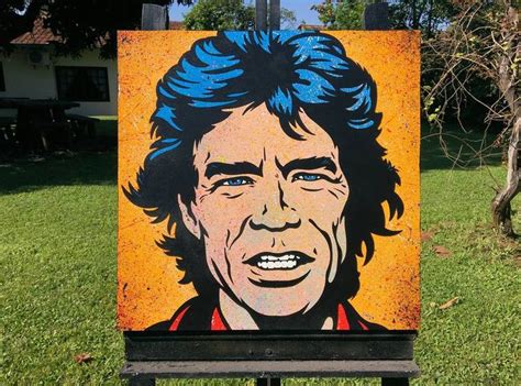 Mick Jagger Painting | Painting, Original paintings, Saatchi art