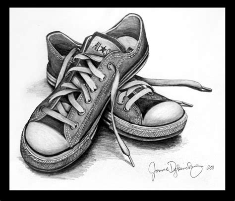 Shoes - Pencil Drawing by mimie8 on DeviantArt