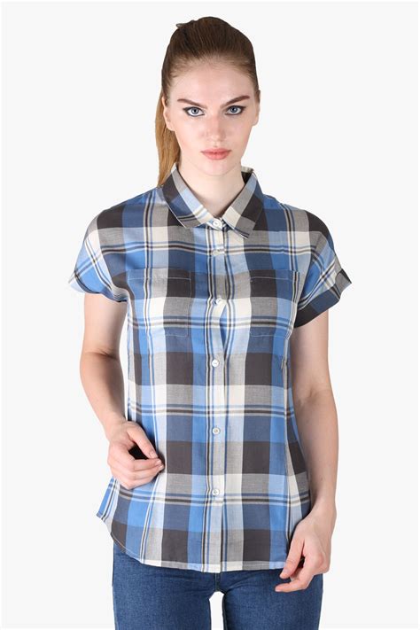 Blue Check Shirt – Owncraft Online Woolen Clothing Store