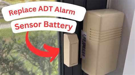 Change ADT Alarm Sensor Battery | Replace Your ADT Window Sensor Battery | #diy #alarm #battery ...