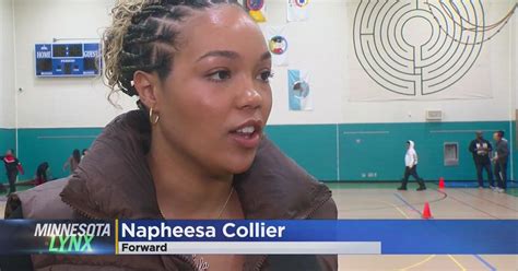 Lynx star Napheesa Collier plays ball with Minneapolis students - CBS ...