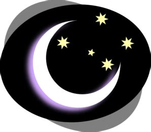 Black Night Moon Clip Art at Clker.com - vector clip art online, royalty free & public domain