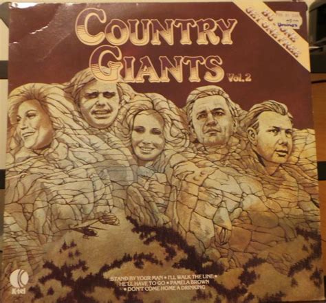 Country Giants Vol. 2 (1982, Vinyl) - Discogs