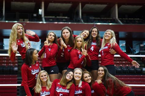 NU Volleyball Media Day, 8/07/18