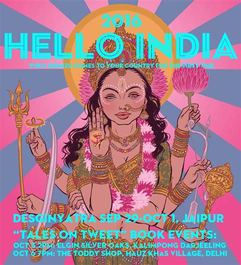 hello India! I am coming. - Yuko Shimizu