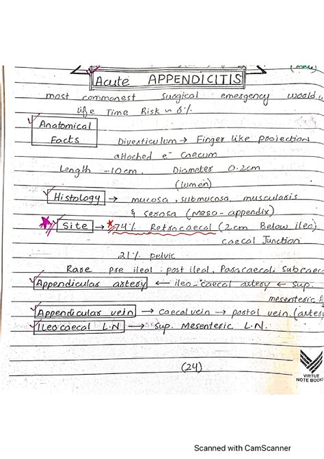 SOLUTION: Surgery acute appendicitis - Studypool