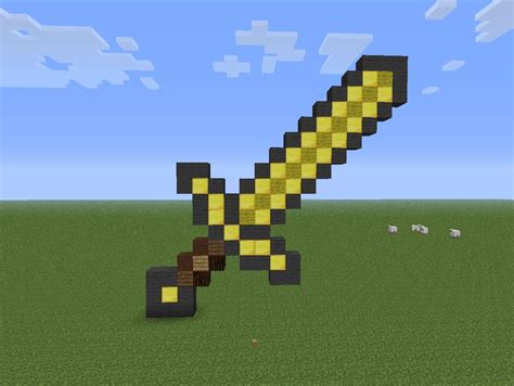 Big Gold Sword Minecraft Map