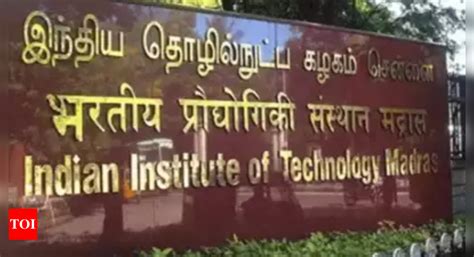 IIT-Madras course for professionals | Chennai News - Times of India