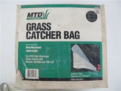 MTD Yard Machines NEW Yard-Man Lawn Mower Side Discharge Grass Catcher ...