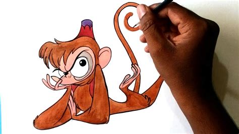 How To Draw Disney's Abu The Monkey Cartoon Character From Aladdin | atelier-yuwa.ciao.jp